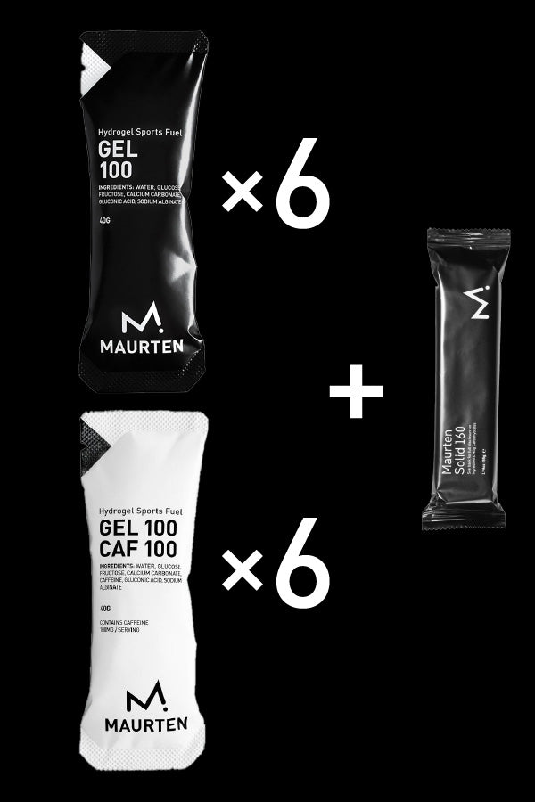 Gel 100 6本 + Gel 100 Caf 6本+Solid160 セット