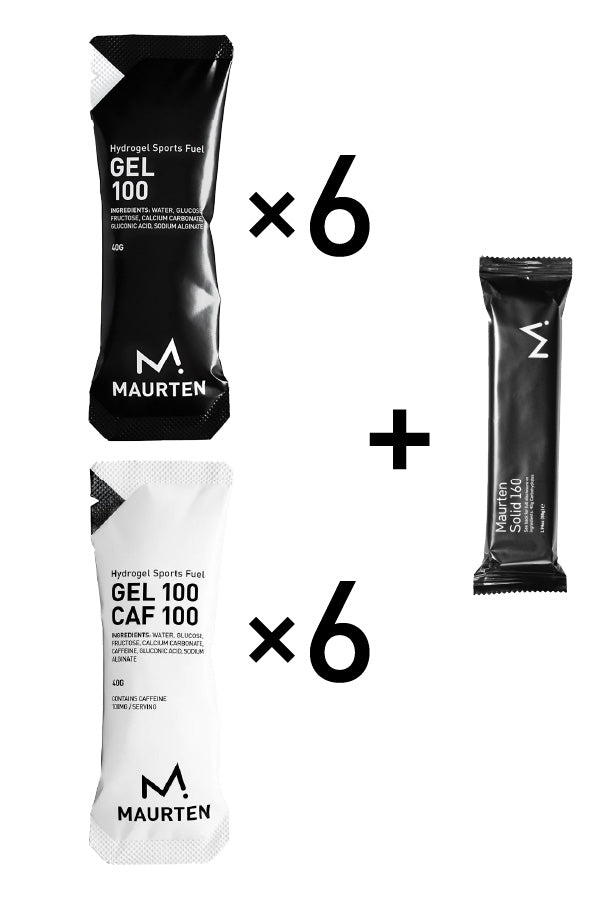 Gel 100 6本 + Gel 100 Caf 6本+Solid160 セット